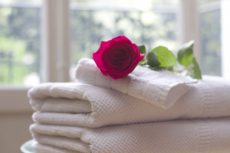 hotel-BONSON-min_towel_rose_clean_care_salon_spa_white_bath-731641